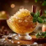 apple cider granita - featured image