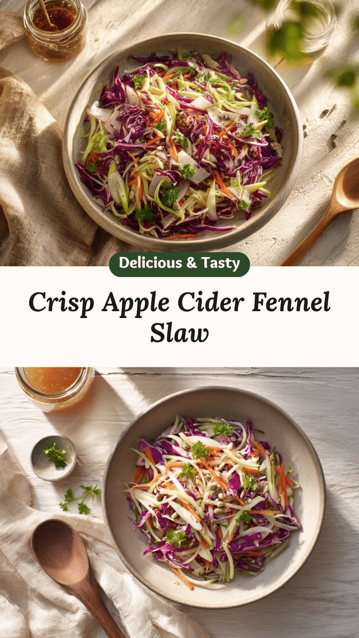 apple cider vinegar slaw recipe