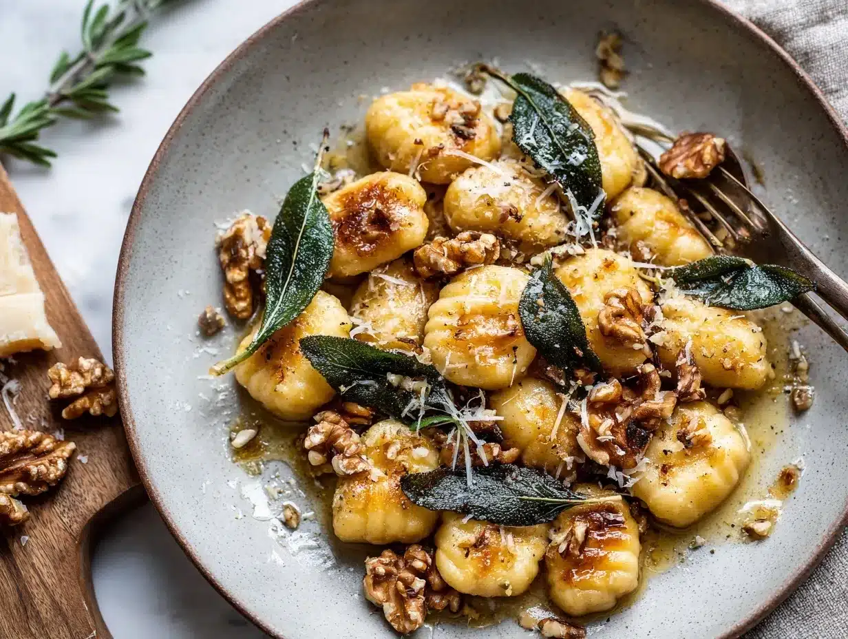 brown butter sage gnocchi preparation steps