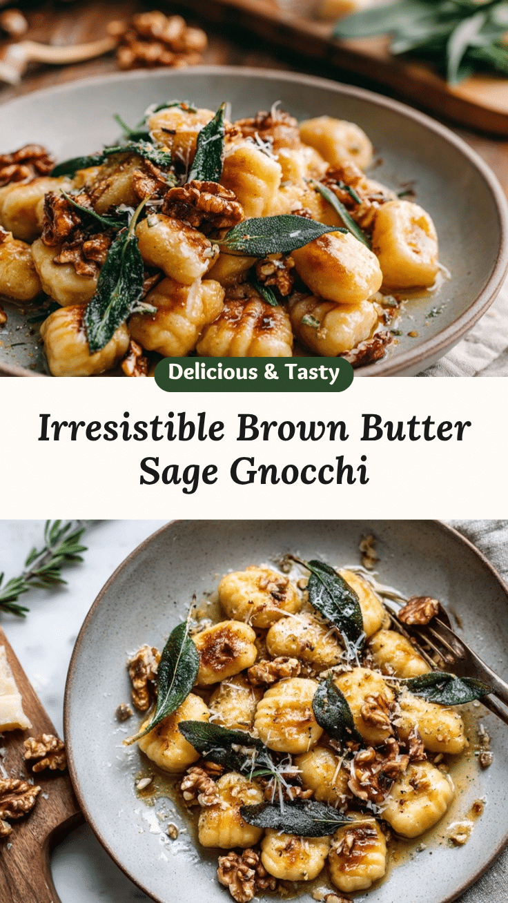 brown butter sage gnocchi recipe