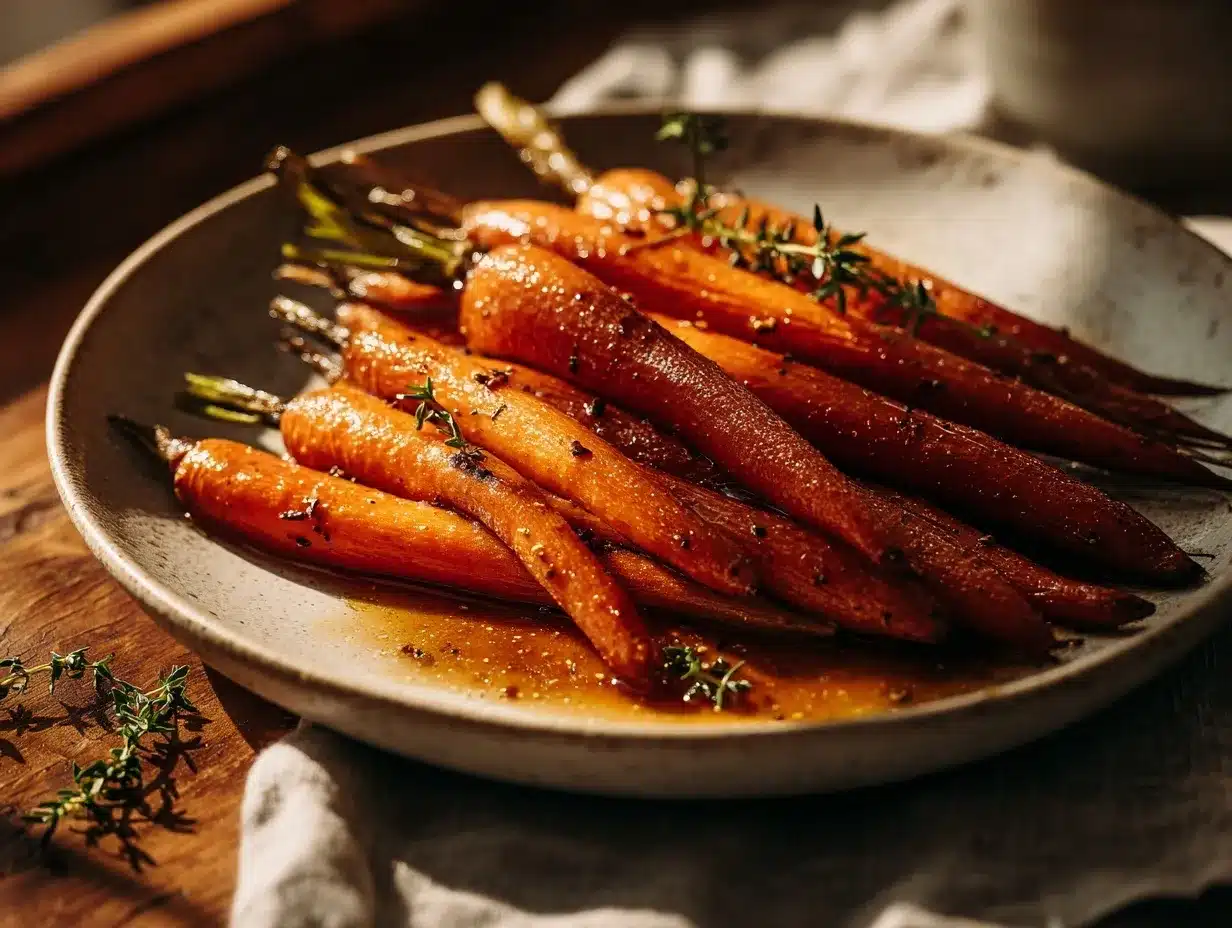 brown butter vanilla bean carrots preparation steps