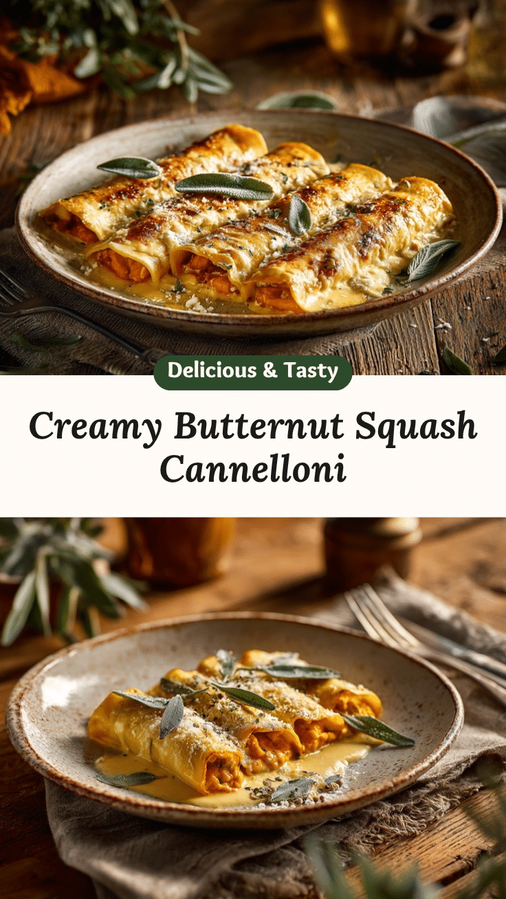 butternut squash cannelloni recipe