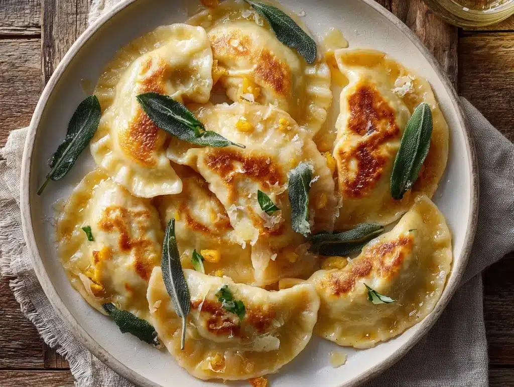 butternut squash pierogi - featured image