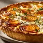 butternut squash quiche - featured image