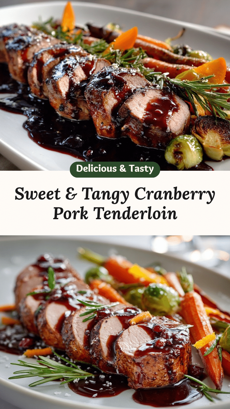 cranberry-balsamic pork tenderloin recipe