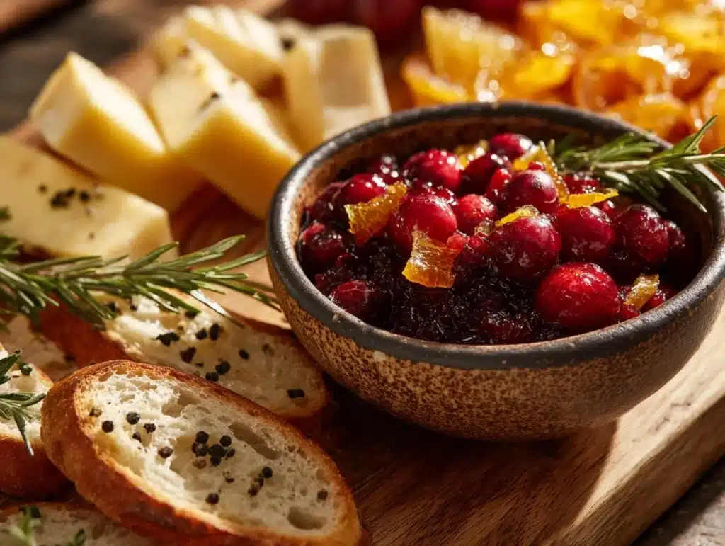 cranberry mostarda - featured image