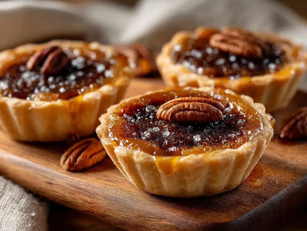 maple bourbon butter tarts preparation steps