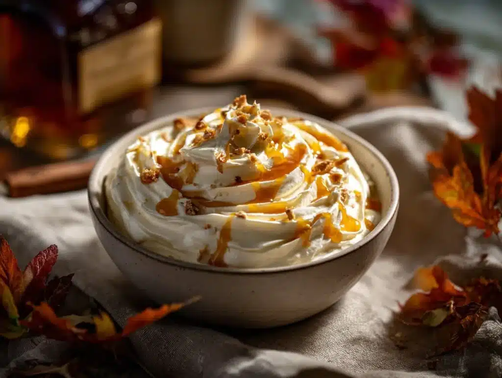 maple-bourbon whipped cream - featured image
