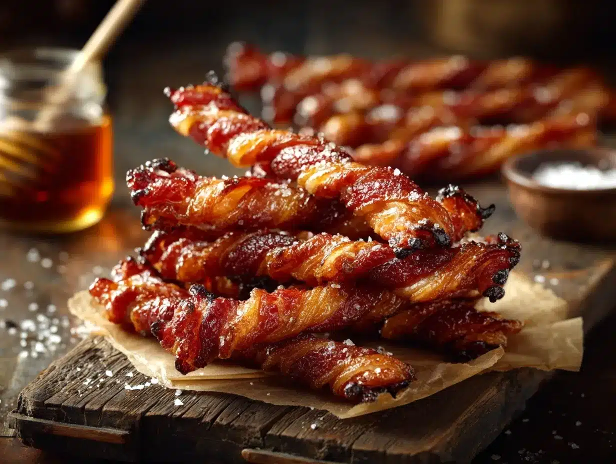 maple-candied bacon twists preparation steps