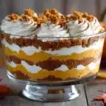 pumpkin cheesecake trifle - featured image