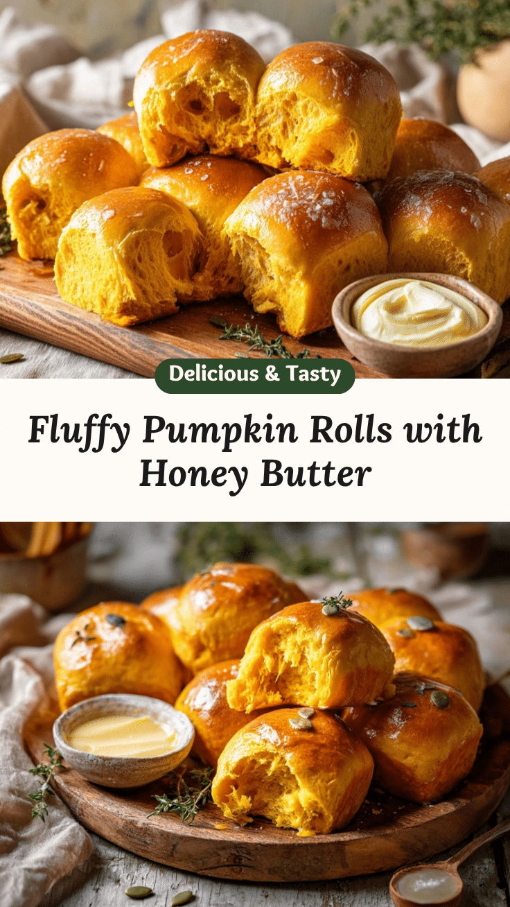 pumpkin dinner rolls recipe