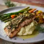 pumpkin seed salmon - featured image