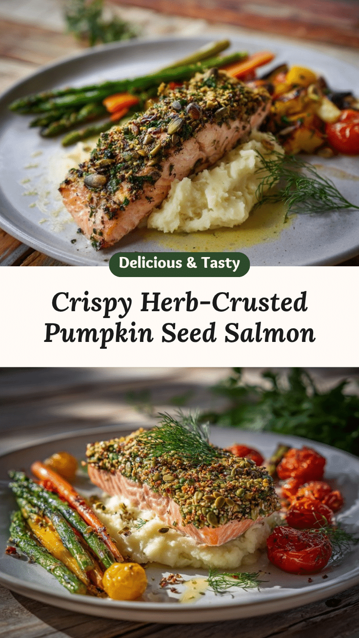 pumpkin seed salmon recipe