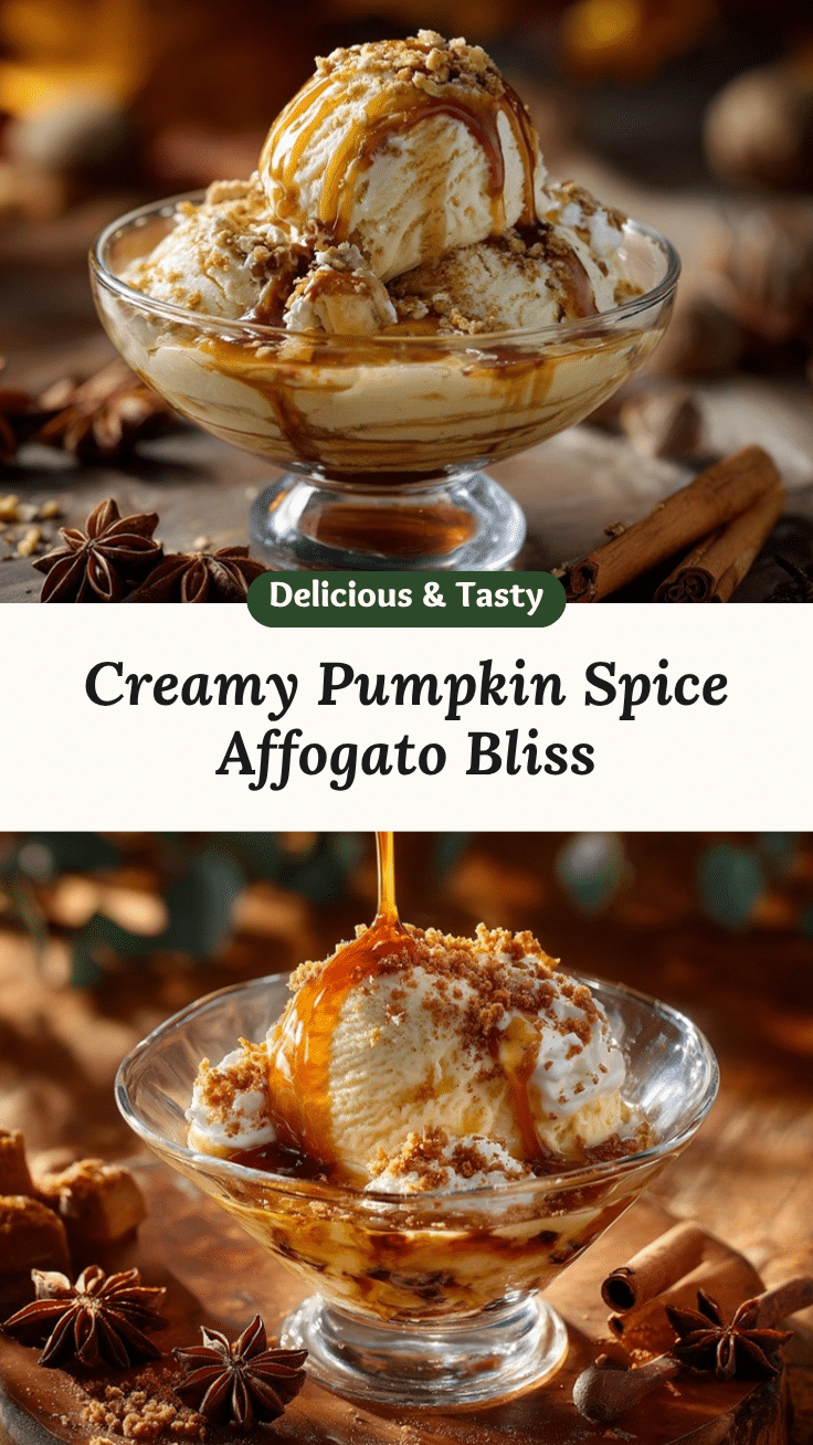 pumpkin spice affogato recipe
