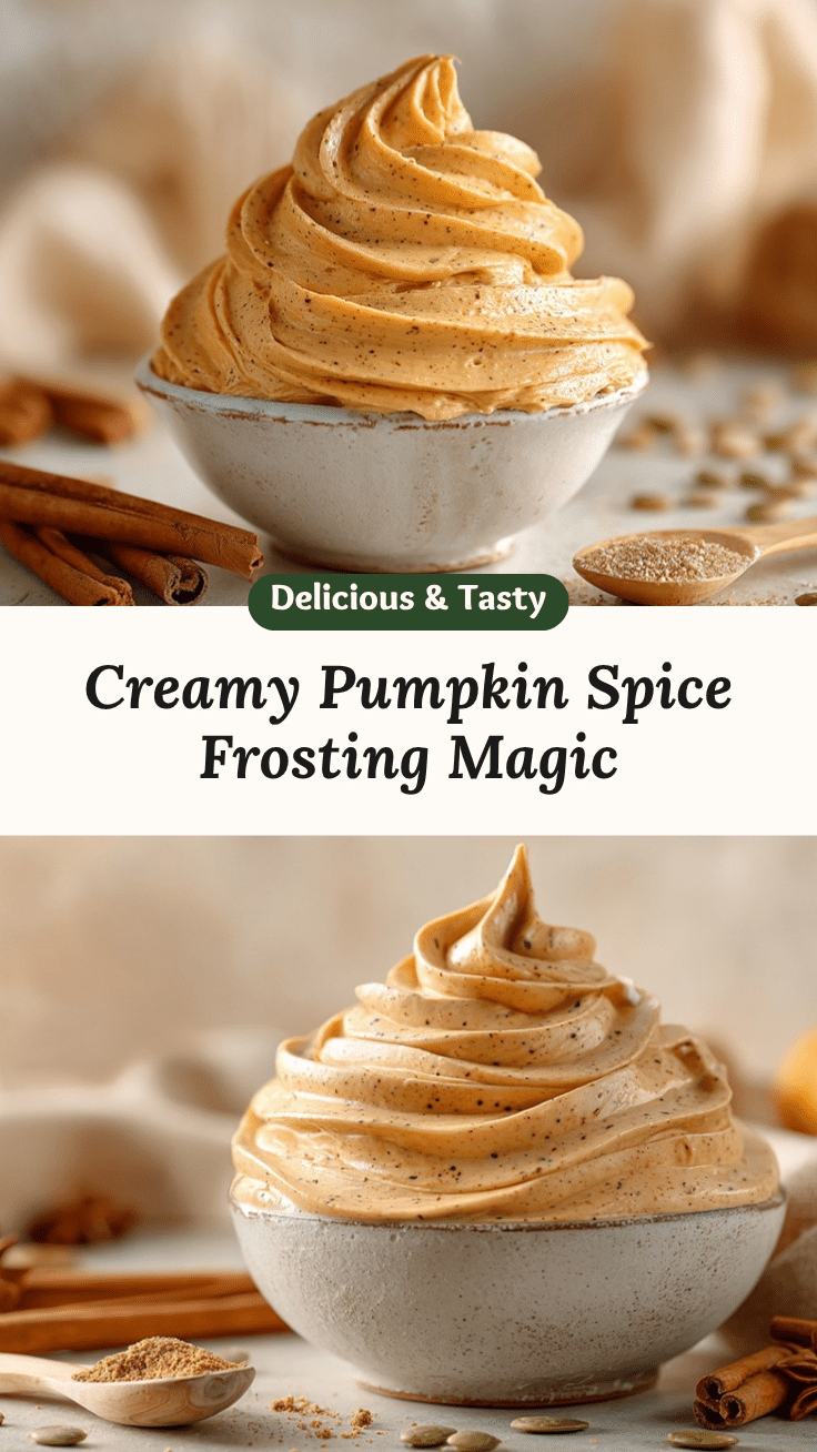 pumpkin spice buttercream frosting recipe