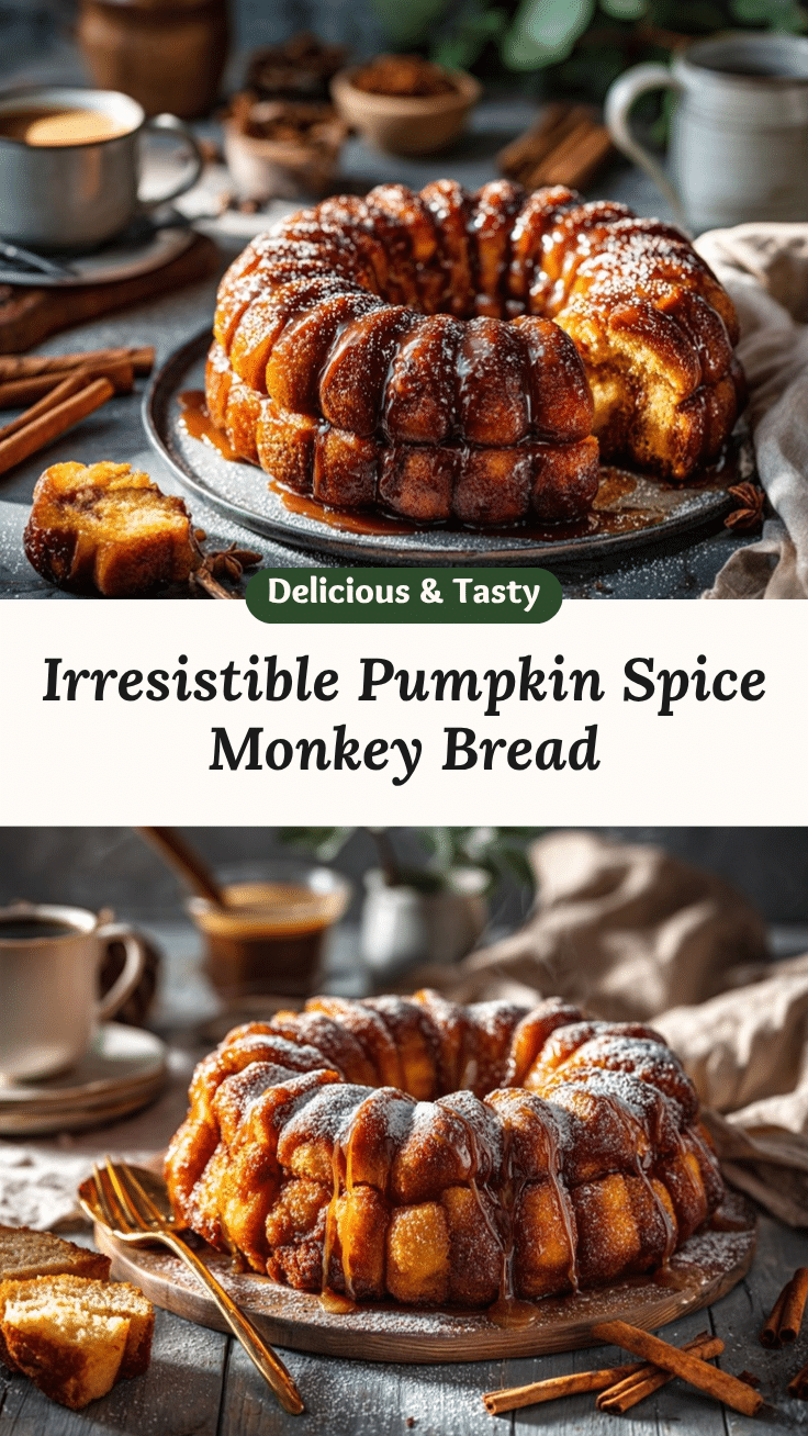 pumpkin spice monkey bread recipe
