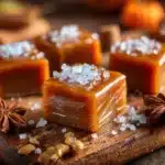 pumpkin spice salted caramels - featured image