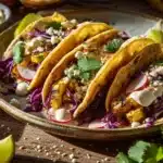 roasted delicata squash tacos - featured image