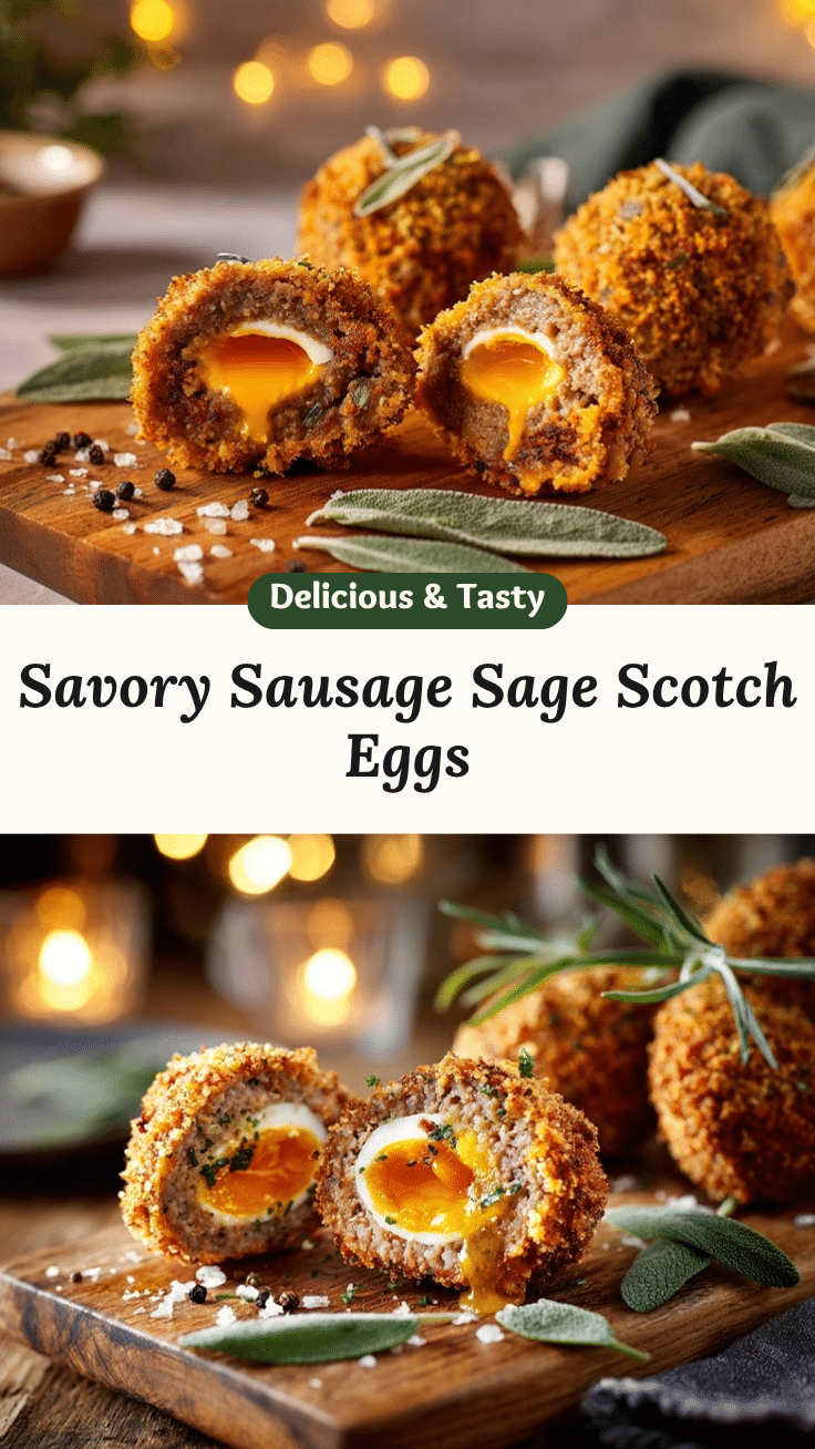 sausage and sage scotch eggs recipe