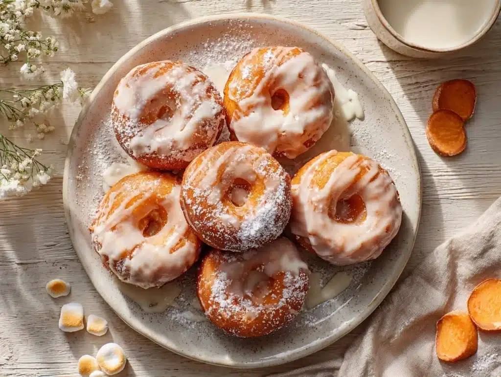 sweet potato donuts - featured image