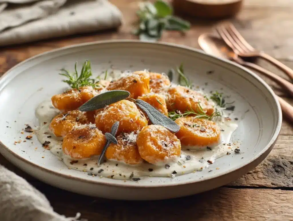 sweet potato gnocchi - featured image
