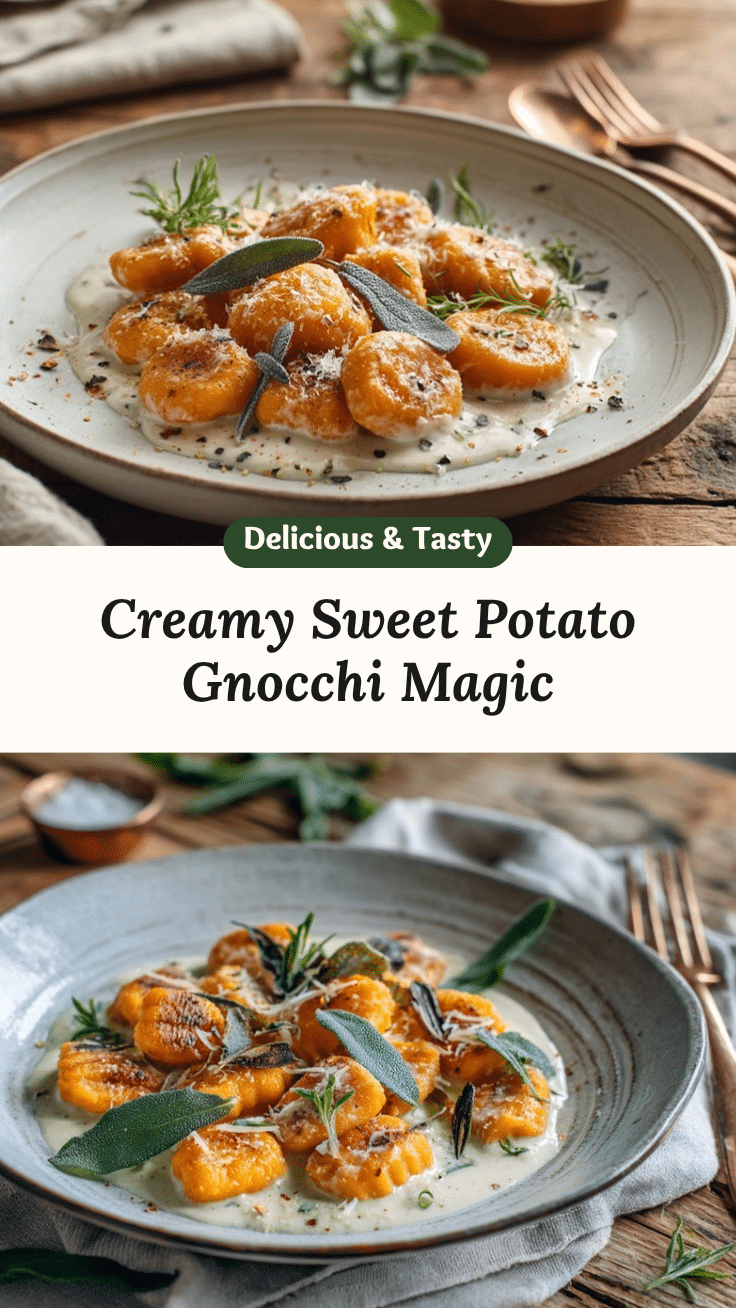 sweet potato gnocchi recipe