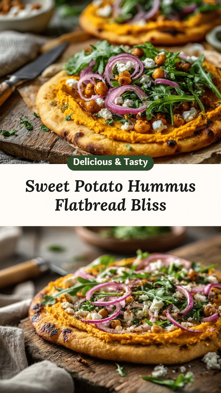 sweet potato hummus pizza recipe