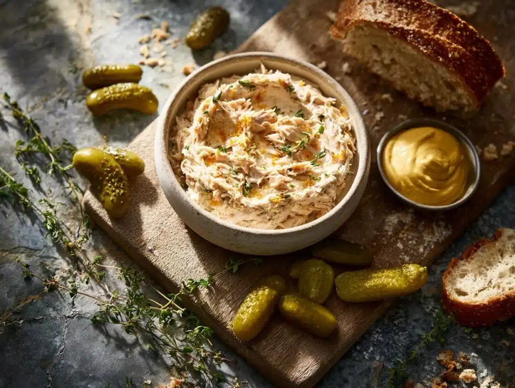 turkey rillettes - featured image