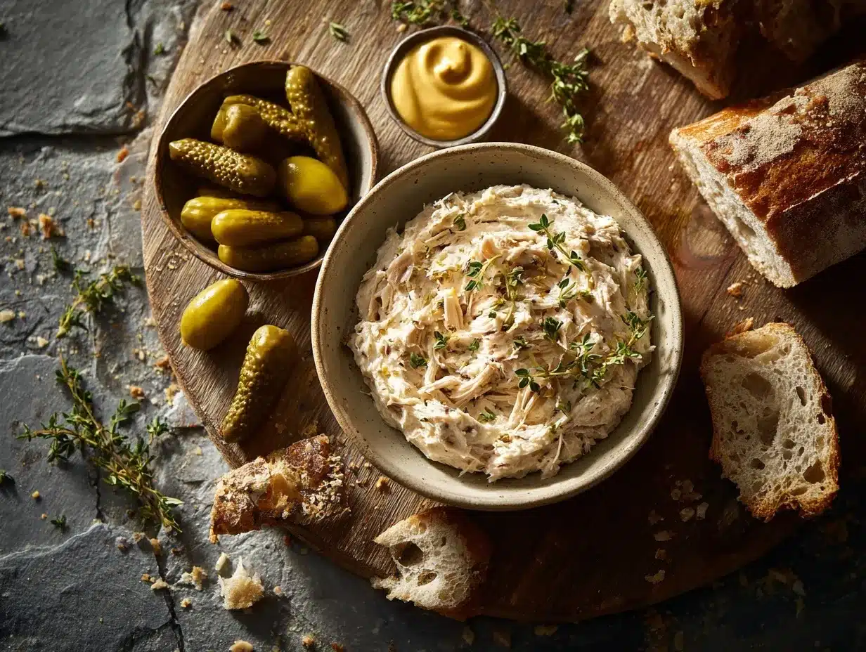 turkey rillettes preparation steps