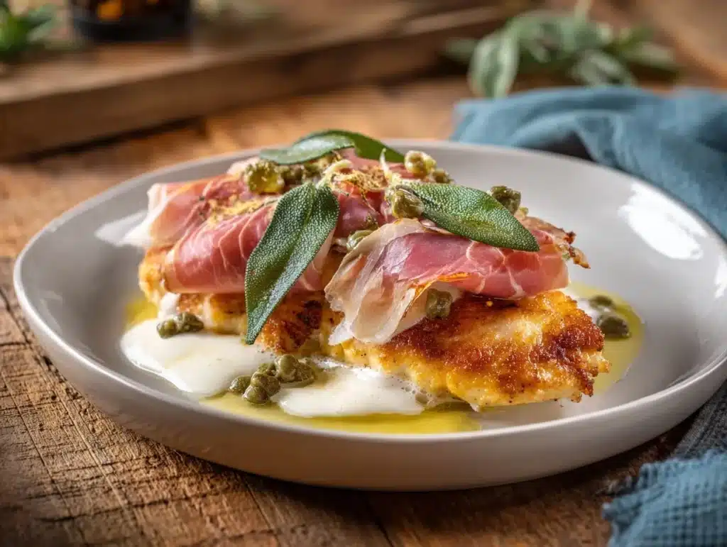 turkey saltimbocca - featured image