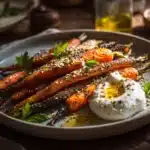 zaatar roasted carrots - featured image