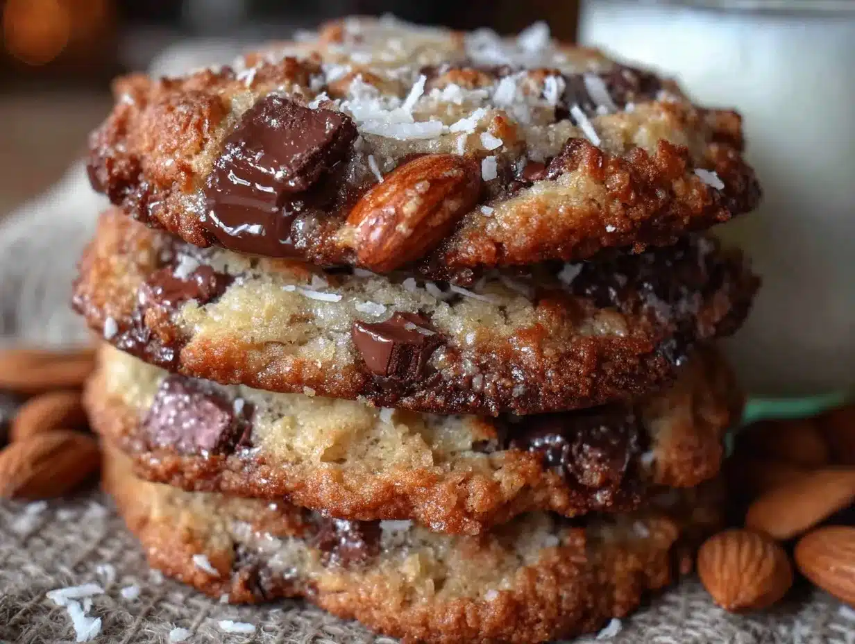 Almond Joy Cookies preparation steps