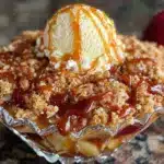 apple crisp dessert recipe - featured image