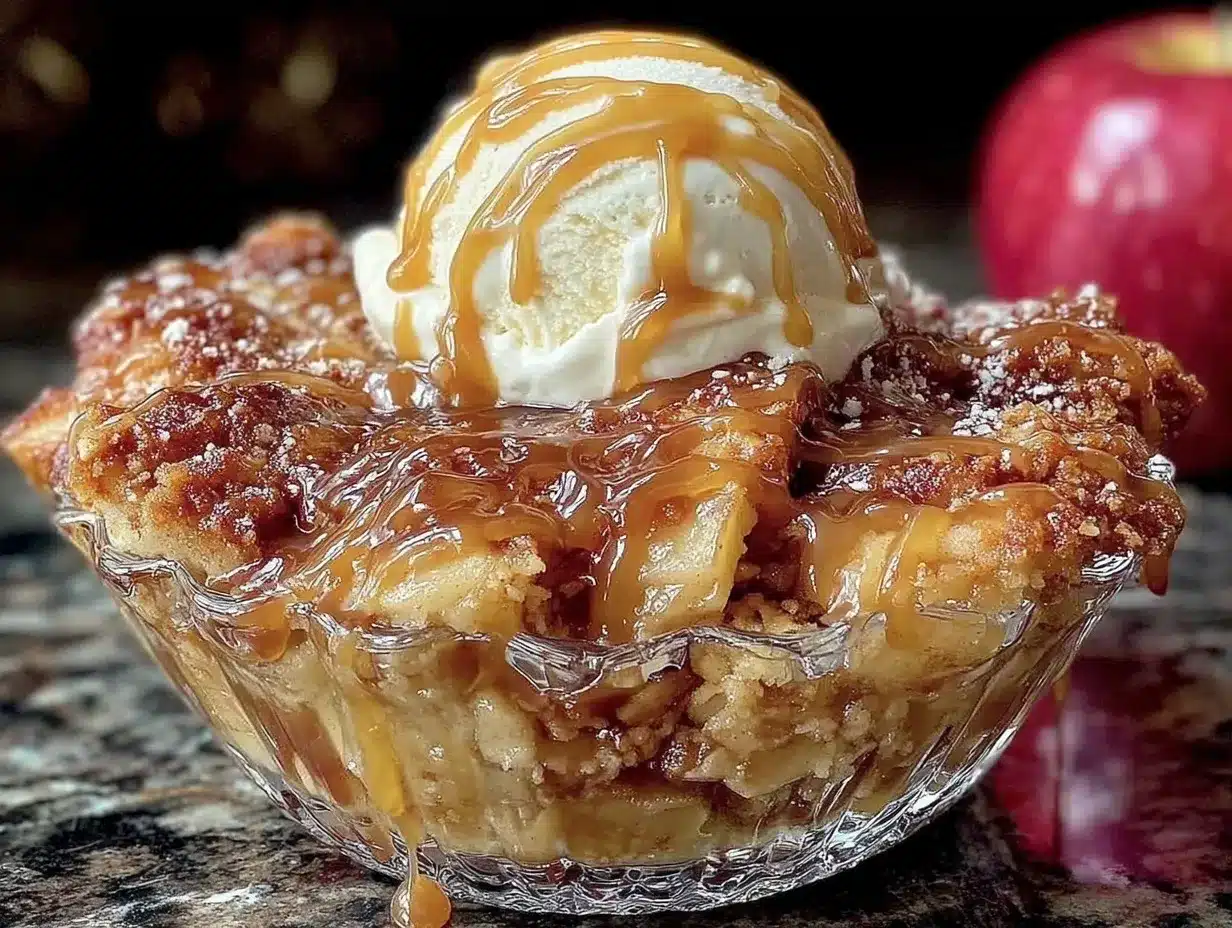 apple crisp dessert recipe preparation steps