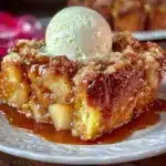apple pie bread pudding - featured image