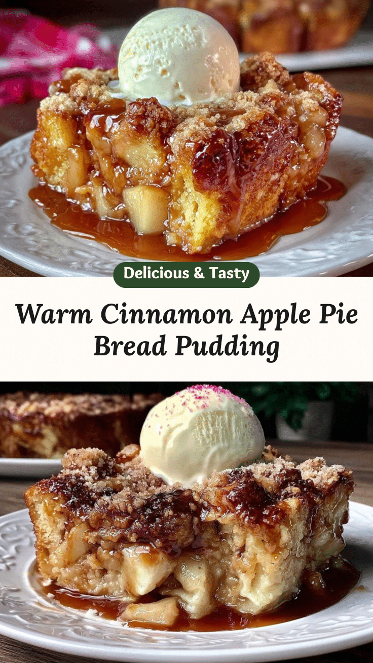 apple pie bread pudding recipe