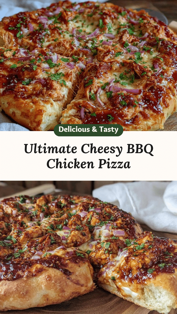 BBQ chicken pizza recipe