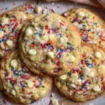 birthday cake cookies - featured image