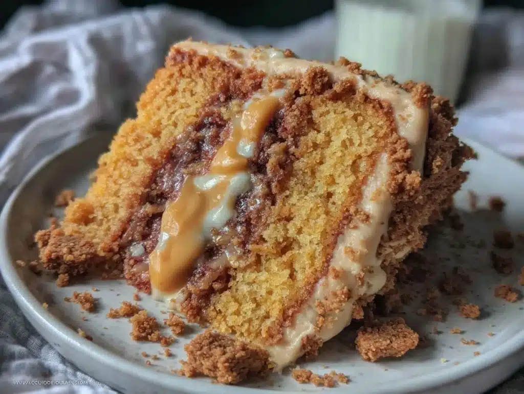 Biscoff cake - featured image