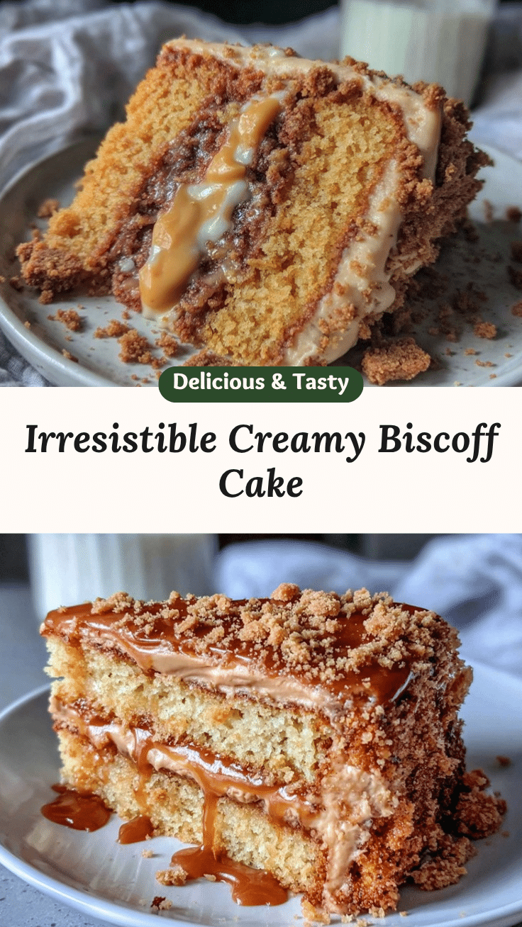 Biscoff cake recipe