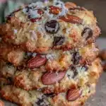 Brown Butter Almond Joy Cookies - featured image