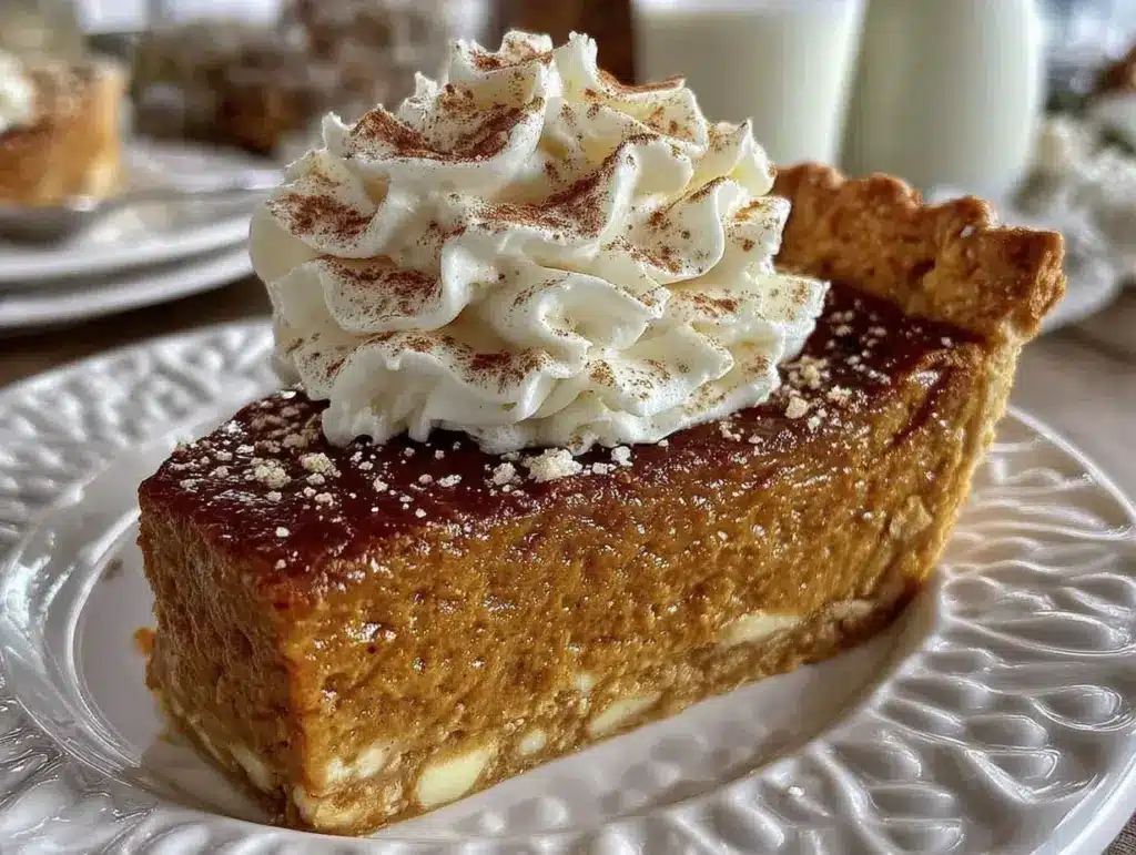 brown butter maple pumpkin pie - featured image