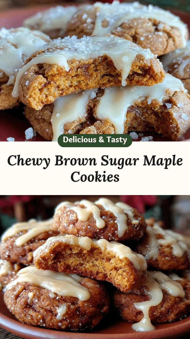 brown sugar maple cookies recipe