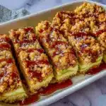 caramel apple pie bars - featured image