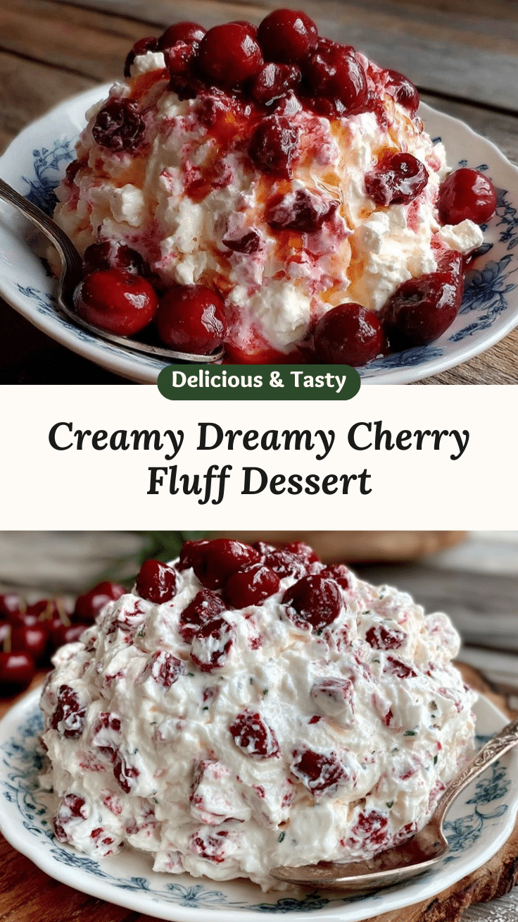 cherry fluff dessert recipe