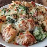chicken broccoli casserole - featured image