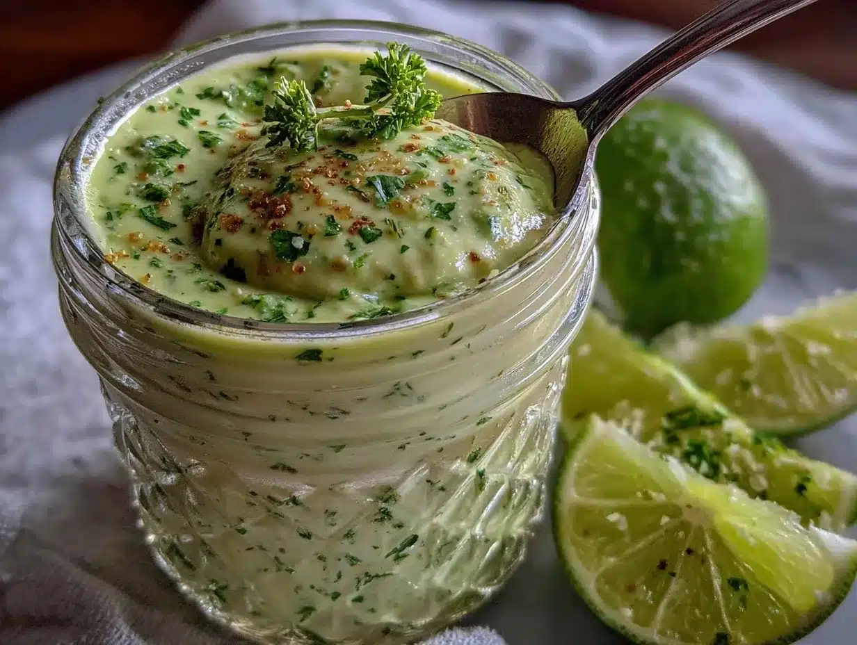 cilantro lime crema preparation steps