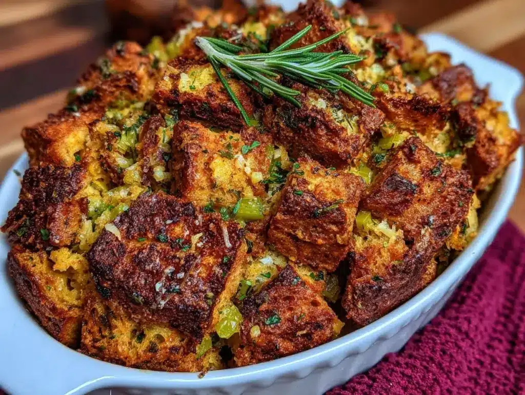 classic stuffing recipe - featured image
