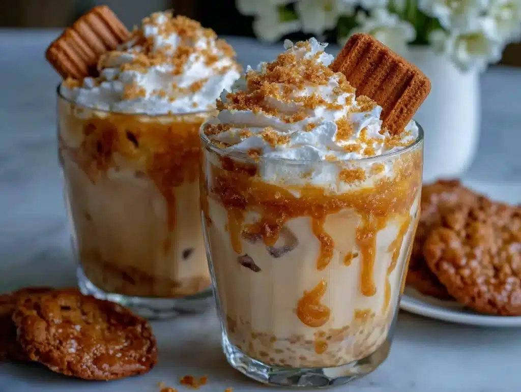 cookie butter latte - featured image