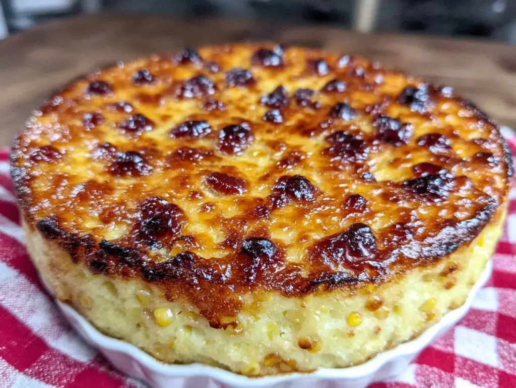 corn pudding - featured image